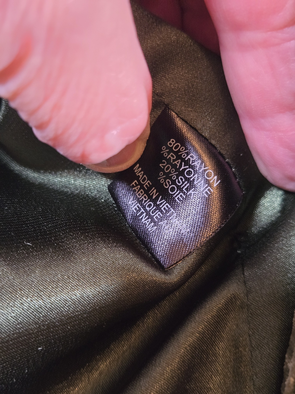 Tahari Deep Forest/Olive Green Velvet Short-Sleeve Blazer - Picture 12 of 16